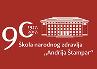 OBILJEŽAVANJE 90 GODINA DJELOVANJA ŠKOLE NARODNOG ZDRAVLJA “ANDRIJA ŠTAMPAR”