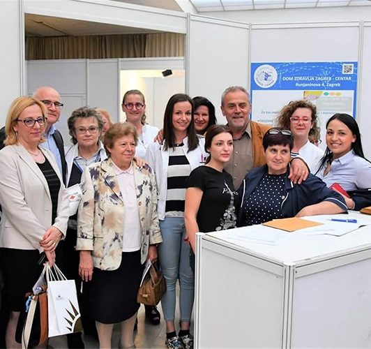 DOM ZDRAVLJA ZAGREB – CENTAR I OVE JE GODINE SUDJELOVAO NA SAJMU PRAVO DOBA 50+