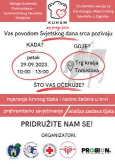 Poziv na javnozdravstvenu akciju “Kuham za svoje srce”