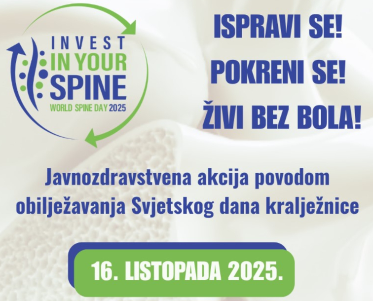 Obilježavanje Svjetskog tjedna kralježnice 2025.